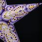Preview: Ganesha lila - Foldable glowing star, paper poinsettia with 5 points, 60 cm